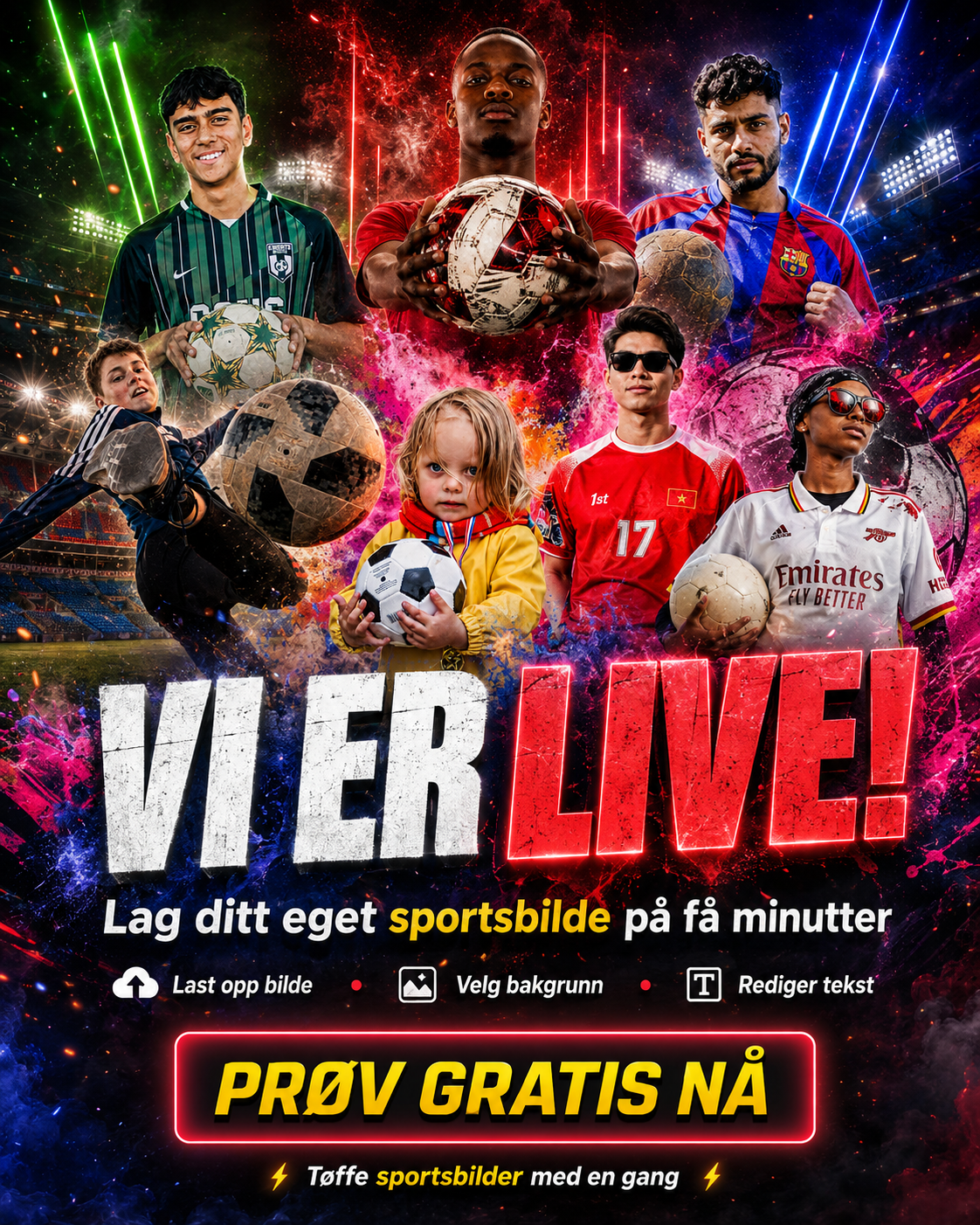 IF Composer er live – lag ditt eget sportsbilde og prøv gratis